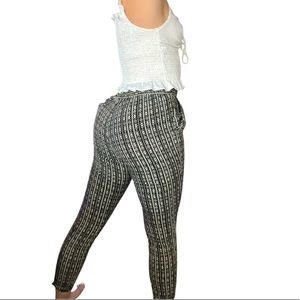 Tribal print jogger pants